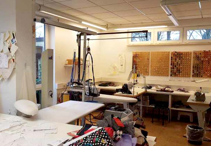 Werkstatt für Maßschneiderei bei Rathmann Couture